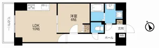 ロン・ポワン【8階】の間取り