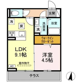 ラピスラズリ【1階】の間取り
