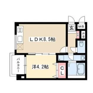 HISTORY則武【1階】の間取り