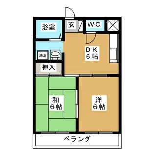 キングス所沢【4階】の間取り