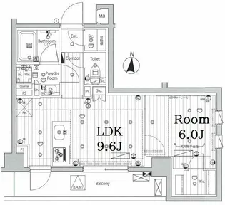 メイクス池上ルーチェ【4階】の間取り