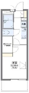 レオパレスメイローズ【3階】の間取り
