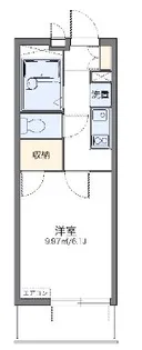 クルーオブアイランド【2階】の間取り