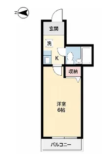 コンフォート喜月【2階】の間取り