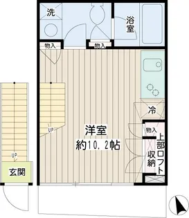 FLEG自由が丘EL【1階】の間取り