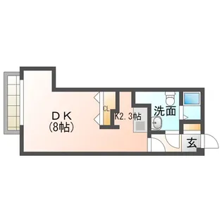エルフィーネ本町【5階】の間取り