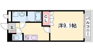 グランエスト【3階】の間取り
