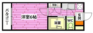 メゾン岩滝【4階】の間取り