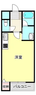 クオリティマンション大橋【2階】の間取り