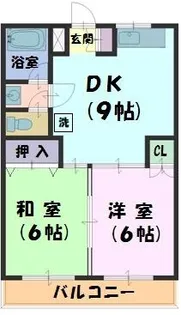 ロイヤル新家【1階】の間取り