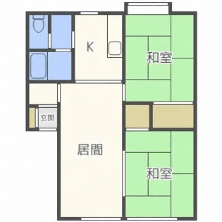 サンライフMAY【1階】の間取り