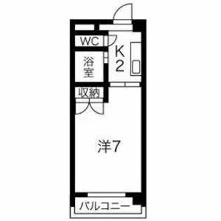ラ・ティファール【3階】の間取り