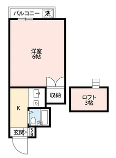 リベルタ馬堀海岸【2階】の間取り