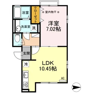 メゾン ルミエール【2階】の間取り
