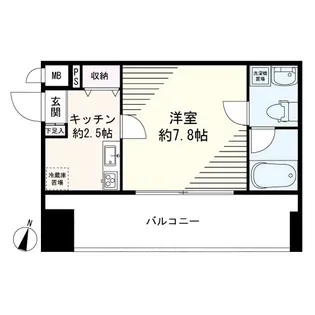 デュアレス麹町【2階】の間取り