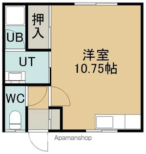 コーポオオナワ【2階】の間取り