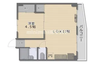 Grand corp Cattleya【5階】の間取り