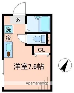 ヴィラコンフォート上大岡【1階】の間取り