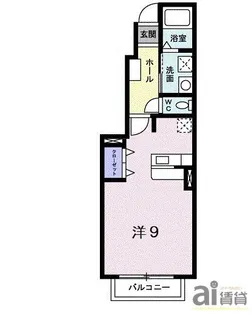 グローイングふじみ野【1階】の間取り