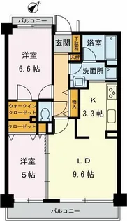 サザンコート【2階】の間取り