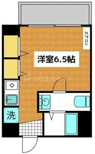K.M BLDG【6階】の間取り