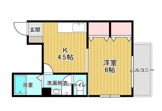 吉田ビル【3階】の間取り