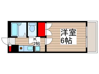 谷津の森ハイム【2階】の間取り