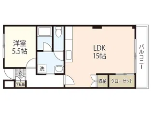 ナッシュビル【3階】の間取り