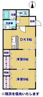 O・Nハイツ【1階】の間取り