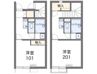 レオネクスト本星崎駅前【1階】の間取り