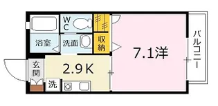 クレール・SK【2階】の間取り
