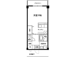 長野県長野市大字栗田【アパート】の間取り