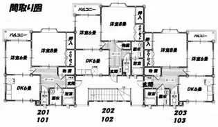 コーポサミィ【1階】の間取り