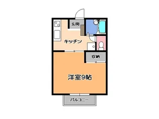 メゾン岩渕【2階】の間取り