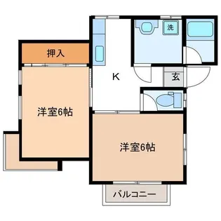 ルファール自由ヶ丘【1階】の間取り