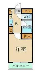 ゼファ・エス【1階】の間取り