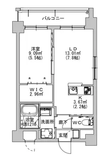 M.Koti Takahata【4階】の間取り