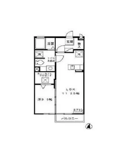 東京都練馬区春日町2【アパート】の間取り