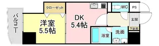 THE SQUARE Club Residence【9階】の間取り