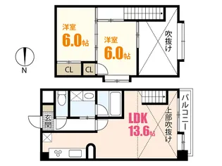 裕紀マンション【5階】の間取り