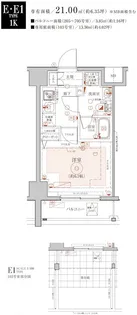 1Kの間取り画像