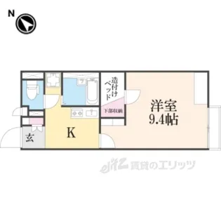 レオネクスト緑が丘【1階】の間取り