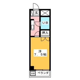 SUN PARK TOMIMOTO【3階】の間取り