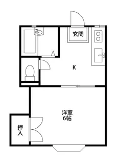 アーバンライフB【2階】の間取り
