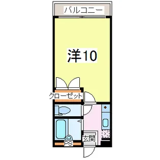 グランデージ木更津【2階】の間取り