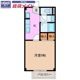 NEU HAUS【1階】の間取り