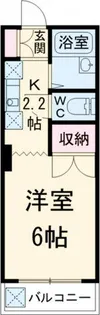 ブレークスルー中平【2階】の間取り