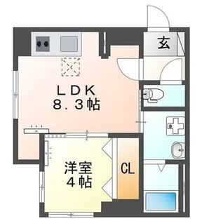 東京都国分寺市内藤1【マンション】の間取り