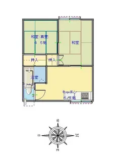 コープエクセル【2階】の間取り