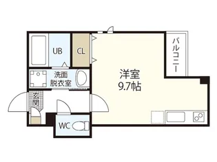 Grandtic JM-road【1階】の間取り